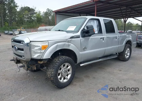 2015 Ford F-250 Lariat from USA, damaged, VIN 1FT7W2BT0FEC30973